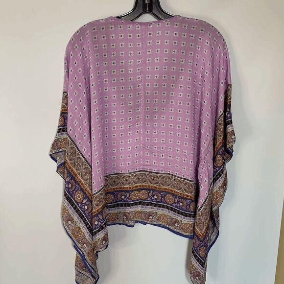 Sundance V Neck Boho Modal Blouse Size XS - Picture 7 of 8